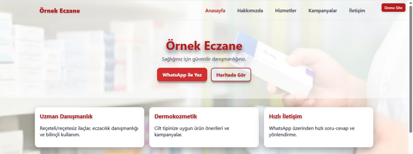 Örnek Eczane önizleme görseli